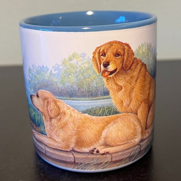 POTPOURRI DESIGNS Golden Retriever Mug w/ Artwork by C.E. Pearson ~ Dog Lover - Picture 5 of 15